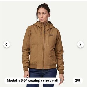 Patagonia Women’s All Season Bomber Hoody Work Jacket